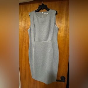 Calvin Klein Gray Midi Dress